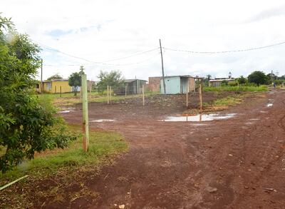 El predio en el cual debían construirse el hogar y el albergue se encuentra actualmente invadido.