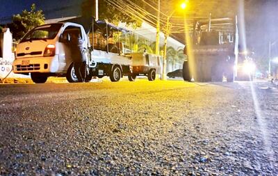 En Brasil entre Rodríguez de Francia y España se ha terminado la repavimentación, previo cambio de cañerías.