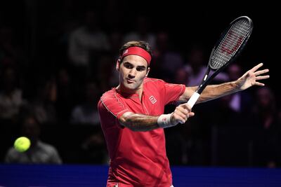 Roger Federer ganó su partido 1.500 en Basilea.