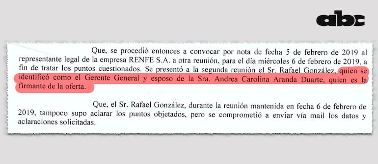 Rafael González se presentó como el esposo de Andy Duarte en una reunión en el Congreso.