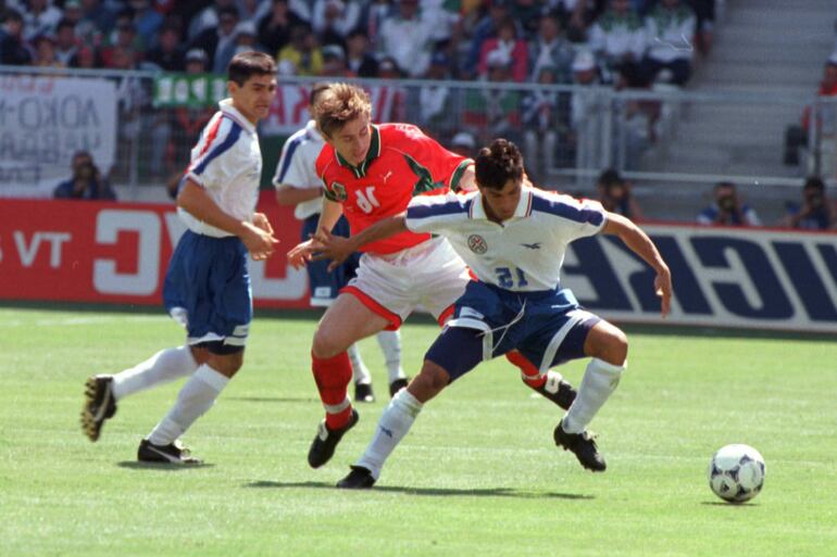 Paraguay, Bulgaria, Mundial Francia 1998.