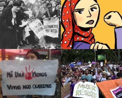 El movimiento feminista se enfrentó a desigualdades sociales como la discriminación de las mujeres de diversos orígenes étnicos y clases sociales.