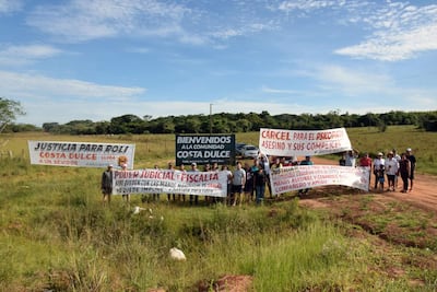 En este sitio fue asesinado el presidente de la Junta Municipal de Maciel.