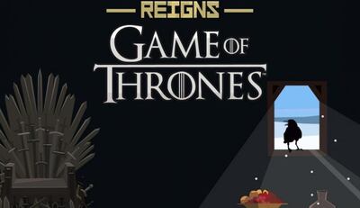 Reigns: Game of Thrones es un videojuego de cartas que explora el mundo de Game of Thrones, la aclamada serie. Imagen de difusión.