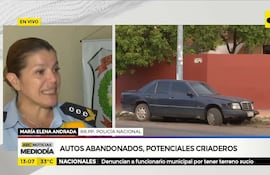 Autos abandonados, potenciales criaderos