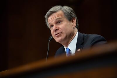 Christopher Wray, director del FBI.