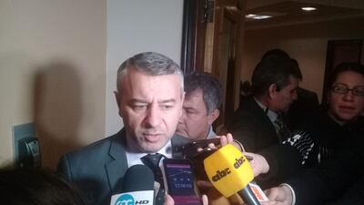 Daniel Centurión, asesor del presidente Mario Abdo Benítez.