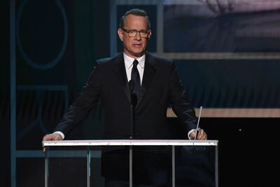 El actor norteamericano Tom Hanks.