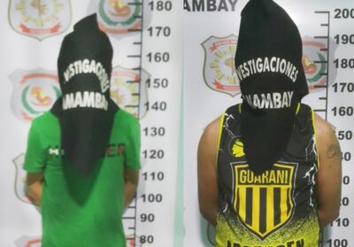 Lucas René Gómez Goncalves y William René Cristaldo fueron detenidos en el marco de las investigaciones del asesinato.