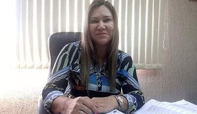 Clara Ruiz Díaz, jueza de Garantías, quien interina desde ayer a su colega Alicia Pedrozo y debe resolver si procesa o no al exintendente Mario Ferreiro.