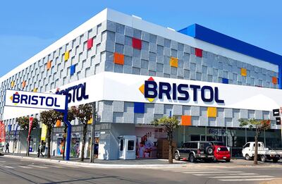 Fachada del edificio corporativo, con más de 5.000 m2, que inauguró recientemente Bristol.