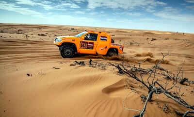 Blas Zapag (p) y Juan José Sánchez no tuvieron mucha fortuna en esta edición del Rally Dakar, ya que abandonaron en la primera etapa, luego reengancharon y finalmente, por seguridad, quedaron fuera en la octava etapa.