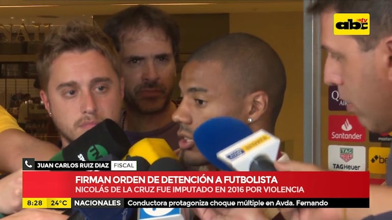 Confirman detención a futbolista uruguayo