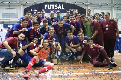 Festejo del campeón Cerro Porteño.