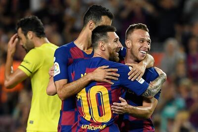Barcelona derrotó al Villarreal pero volvió a perder a Lionel Messi.