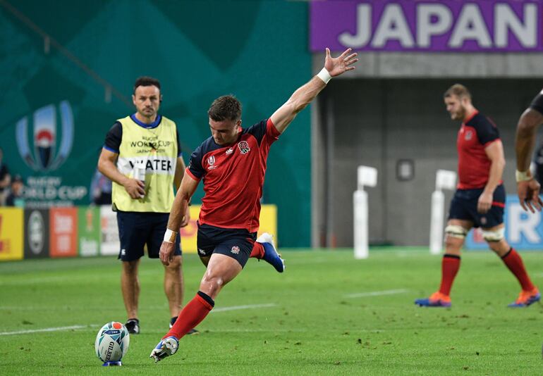 George Ford fue una de las figuras del triunfo de Inglaterra.
