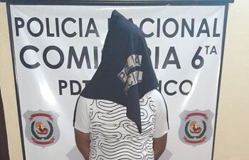 El supuesto motochorro quedó a disposición del Ministerio Público.