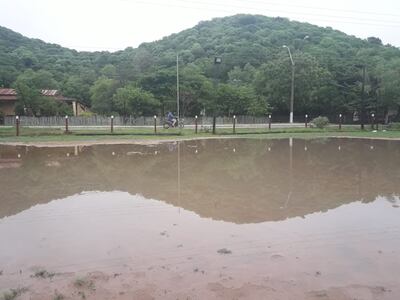 Con la lluvia nuevamente no hay energía eléctrica en Fuerte Olimpo.