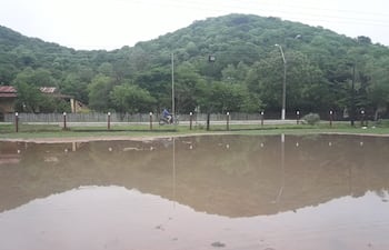 Con la lluvia nuevamente no hay energía eléctrica en Fuerte Olimpo.