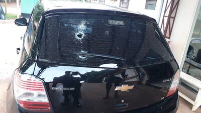 El funcionario municipal fue atacado cuando se disponía a salir de su vivienda.