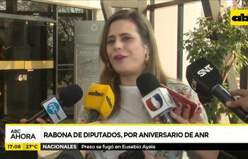 Rabona de diputados por aniversario de ANR