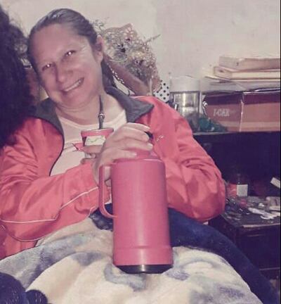 Blanca Almada, víctima.