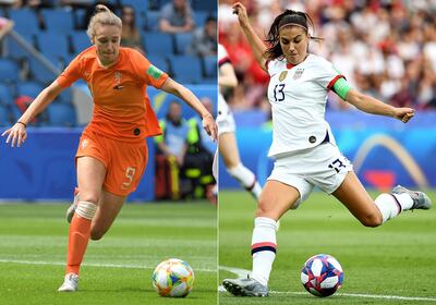 Vivianne Miedema, Alex Morgan