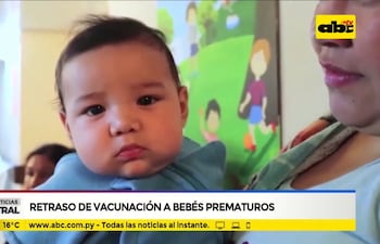Preocupa retraso de vacunación a bebés prematuros
