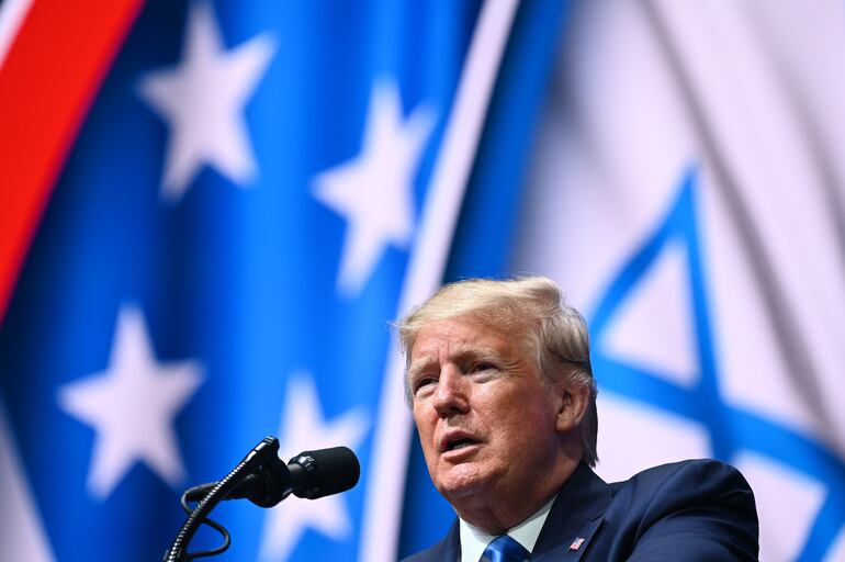 Donald Trump, presidente de los Estados Unidos.