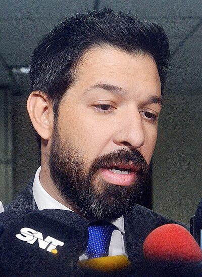 Osmar Legal, fiscal del caso de corrupción.