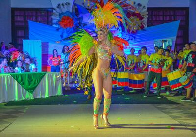 Con una masiva concurrencia se realizó el lanzamiento de los corsos guaireña en diciembre pasado.