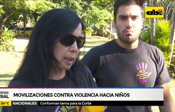 Movilizaciones contra violencia hacia los niños