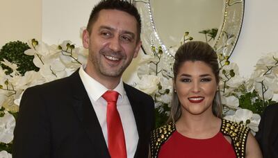 La exdiputada Cynthia Tarragó y su marido Raimundo Va.