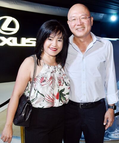 Patricia Toyotoshi y Naoki Nagaoka.