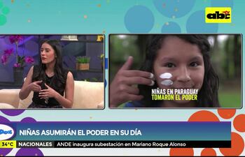 Niñas asumirán el poder en su día