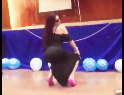 Franchesca Galatti, conocida comerciante de la zona.