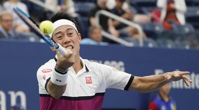 Kei Nishikori ya se encuentra en la tercera ronda en el Abierto de los Estados Unidos.