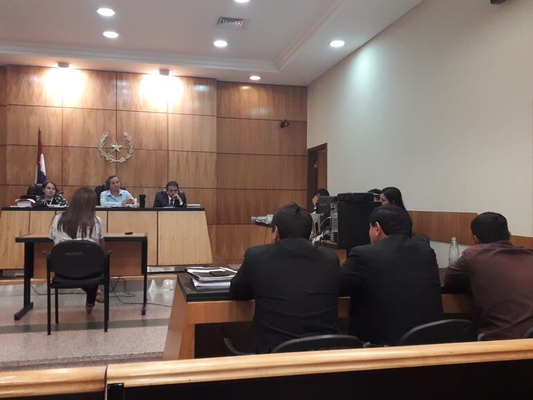 El juicio oral comenzó esta tarde en Caacupé.