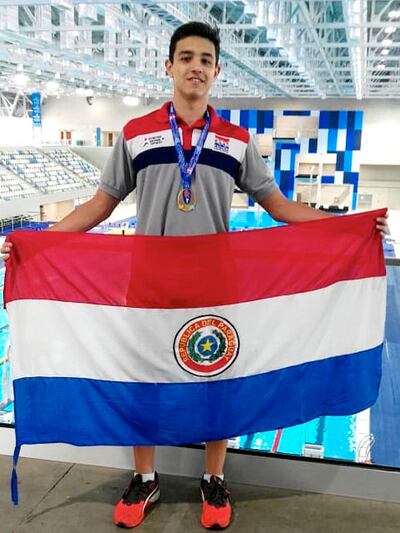 Maximiliano fue oro y logró el récord nacional de categoría.