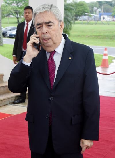 El exembajador ante Brasil Hugo Saguier Caballero fue el jefe de la negociación por el lado paraguayo.