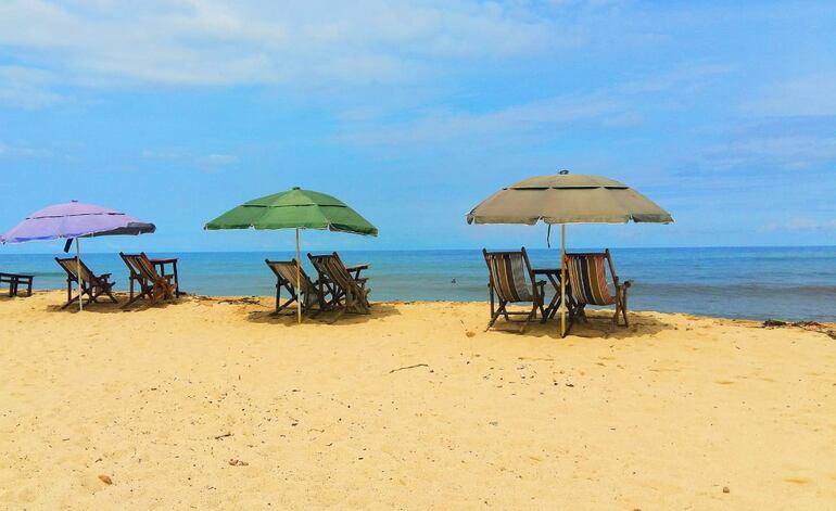 Las playas son ideales para practicar surf.