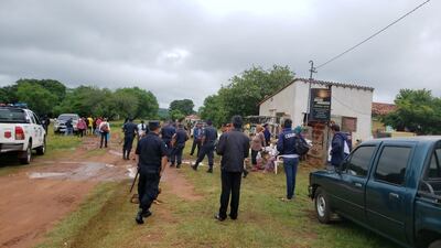 El desalojo tuvo lugar este lunes.