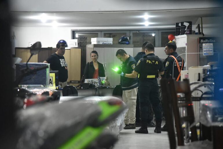 Adolescente intentó robar sucursal de Inverfin en Luque