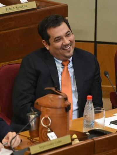 Senador Martín Arévalo.