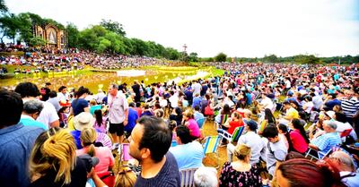 ANTES. Miles de personas participaron el año pasado, así como en ediciones anteriores, de las actividades en La Barraca, de Tañarandy.
