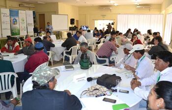 Del grupo de trabajo salieron varios delineamientos como estrategia sustentable.