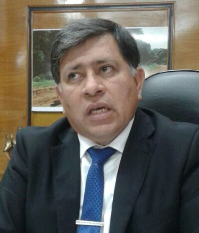 Armando Gómez Arévalo, intendente de Lambaré, que deberá afrontar otra denuncia ante el Ministerio Público.