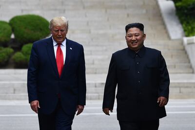 Trump y Kim