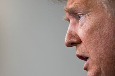 Donald Trump, presidente de los Estados Unidos.