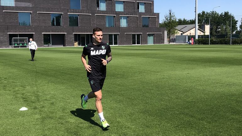 Sassuolo regresó a los entrenamientos en su centro deportivo.